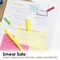 BAZIC Pen Style Fluorescent Highlighter Yellow w/ Pocket Clip (5/Pk)